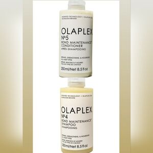 OLAPLEX Bond Maintenance Shampoo (No.4)+Conditioner (No.5) 8.5 Oz Each